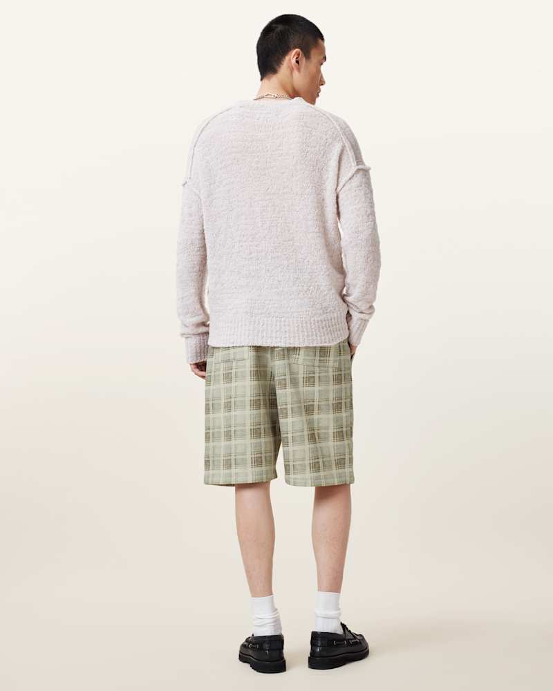 Benji Checked Sweat Shorts