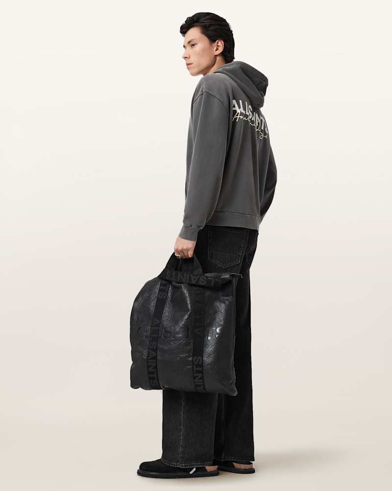 Emblem Oversized Cotton Hoody