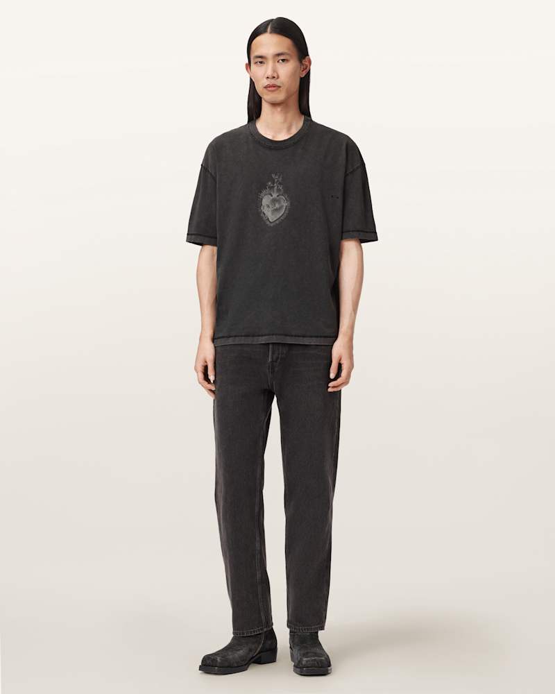 Sabbath Boxy Embellished Graphic T-Shirt