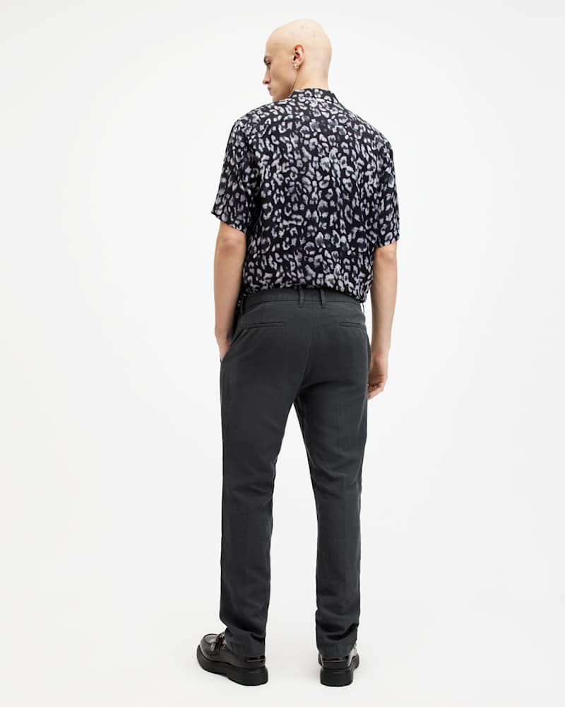 Tansey Straight Leg Garment Washed Trousers