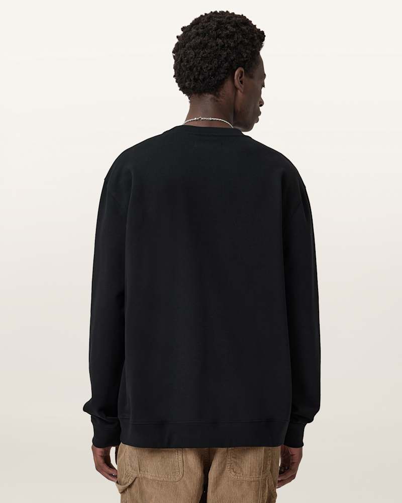 Waved Relaxed Fit Sweatshirt
