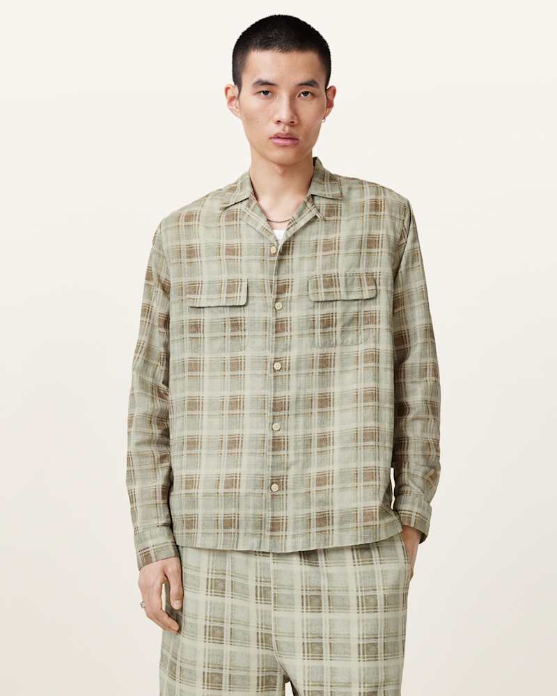 Seattle Checked Long Sleeve Shirt