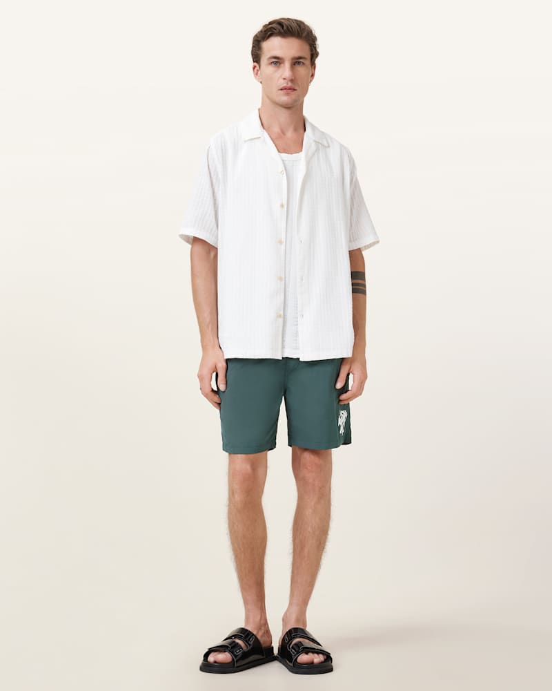 Orlando Slim Fit Printed Swim Shorts