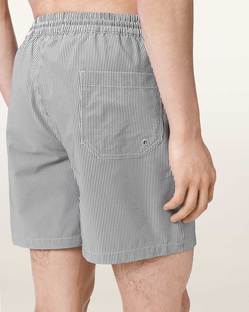 Cipher Striped Swim Shorts