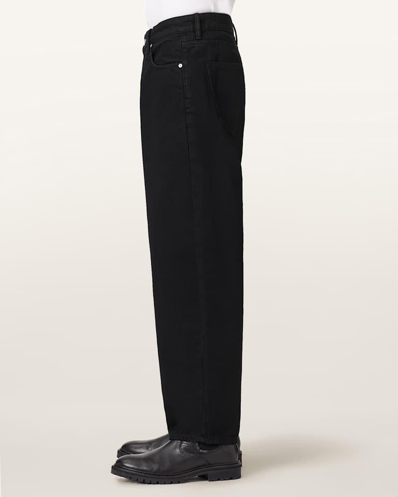 Curve Barrel Leg Denim Jeans