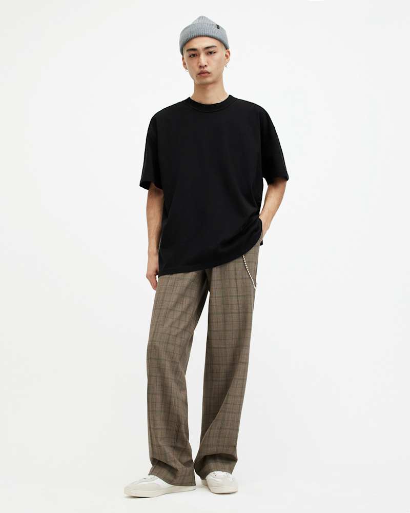 Isac Oversized Crew Neck T-Shirt