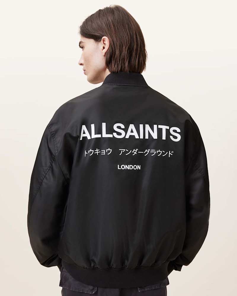 Underground Relaxed Fit Bomber Jacket