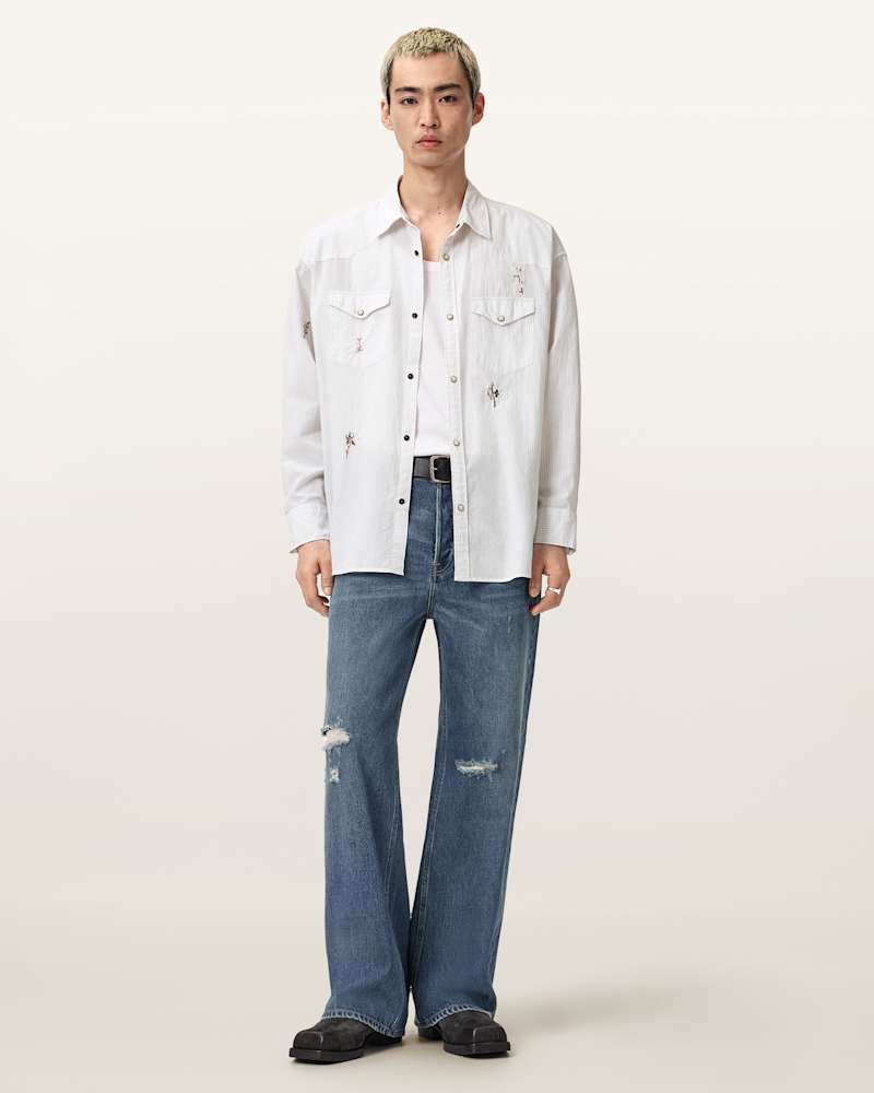 Portman Oversized Embroidered Shirt