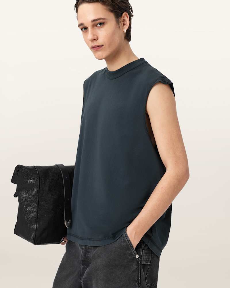 Cole Sleeveless Crew Neck T-Shirt