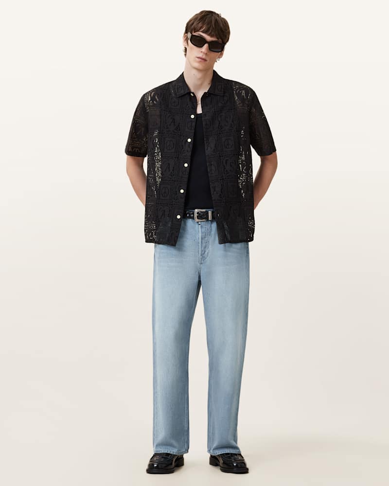 Netley Short Sleeve Lace Shirt