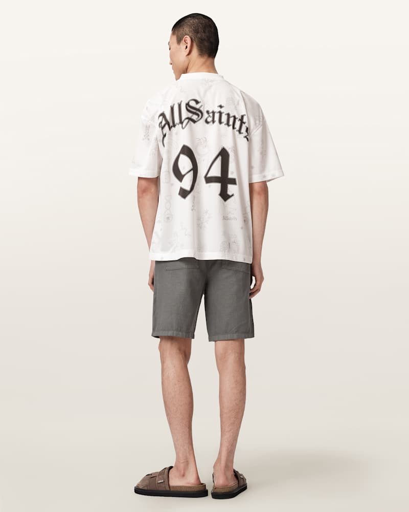Hanbury Linen Blend Relaxed Fit Shorts