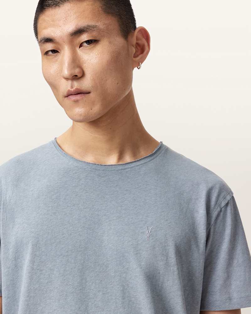 Flax Short Sleeve Ramskull T-Shirt