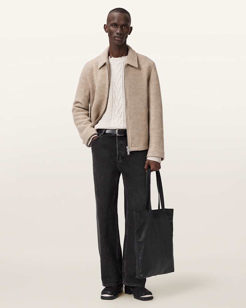 Tenter Oversized Wool Jumper