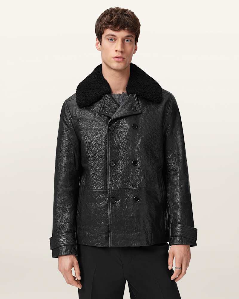 Hamlet Leather Coat