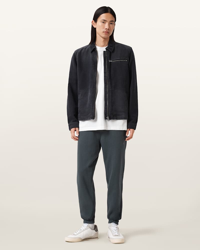 Raven Cuffed Slim Fit Ramskull Joggers