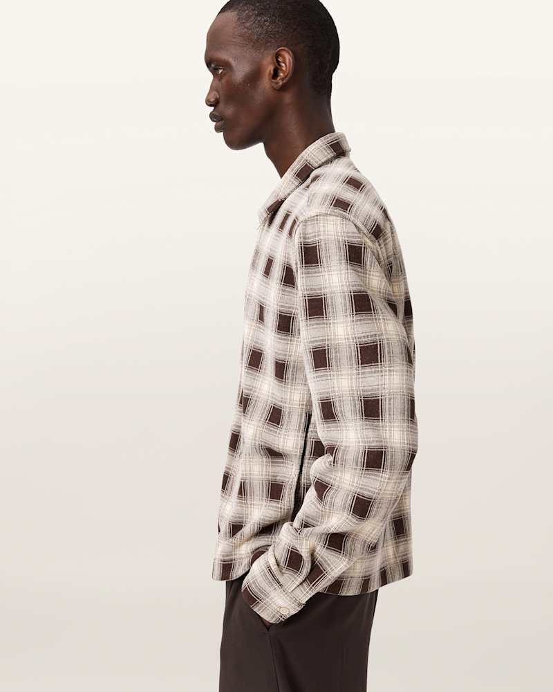 Krater Checked Long Sleeve Shirt