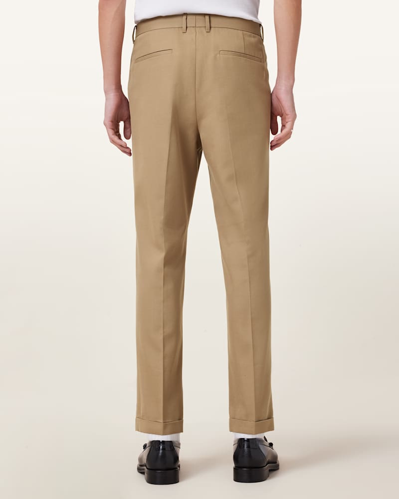 Tallis Slim Fit Cropped Trousers