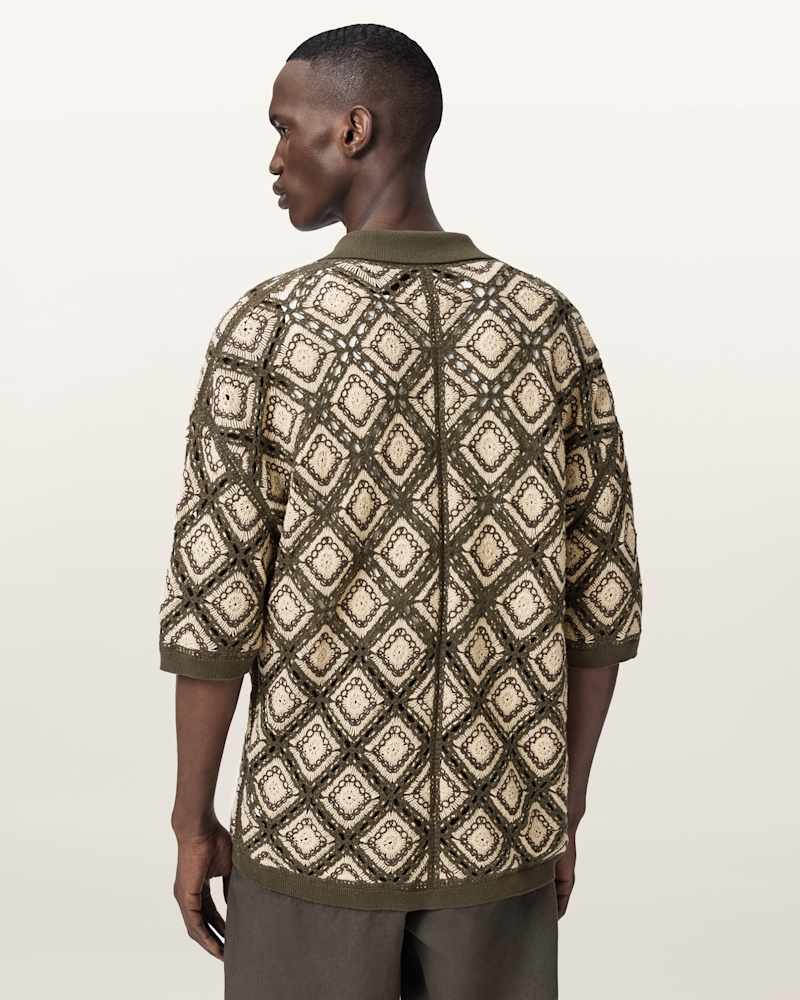 Morena Short Sleeve Collared Cardigan