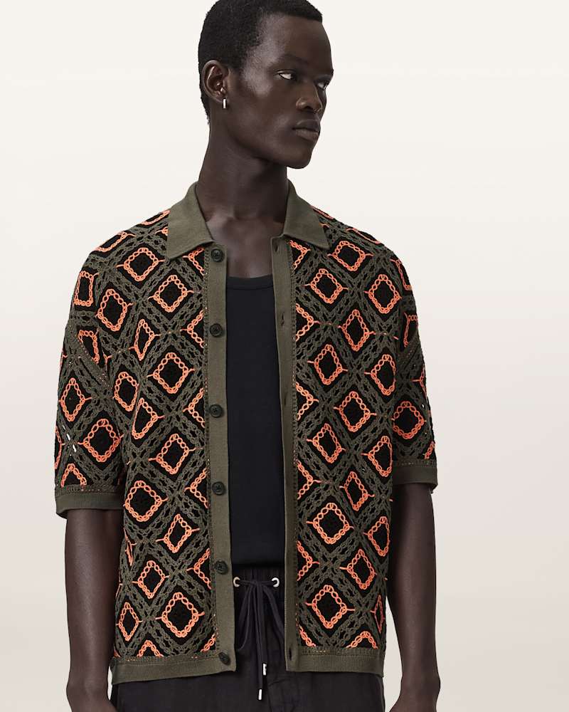 Morena Short Sleeve Collared Cardigan