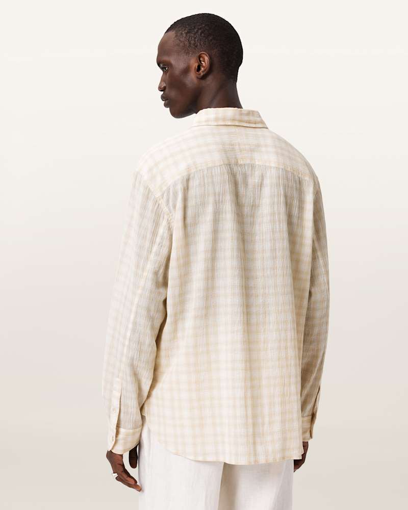 Toya Oversized Long Sleeve Cotton Shirt