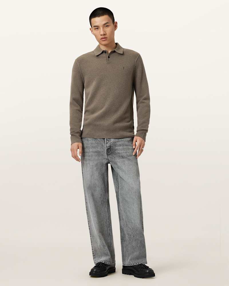Statten Long Sleeve Polo Jumper