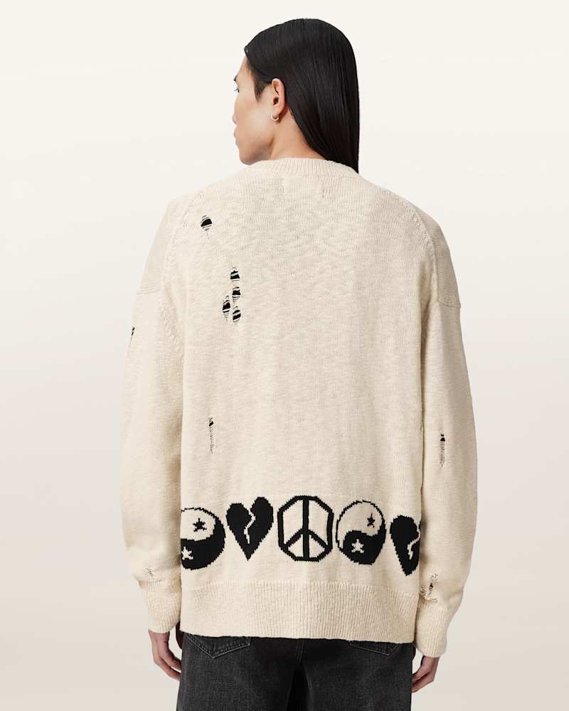Tabua Oversized Jacquard Cardigan