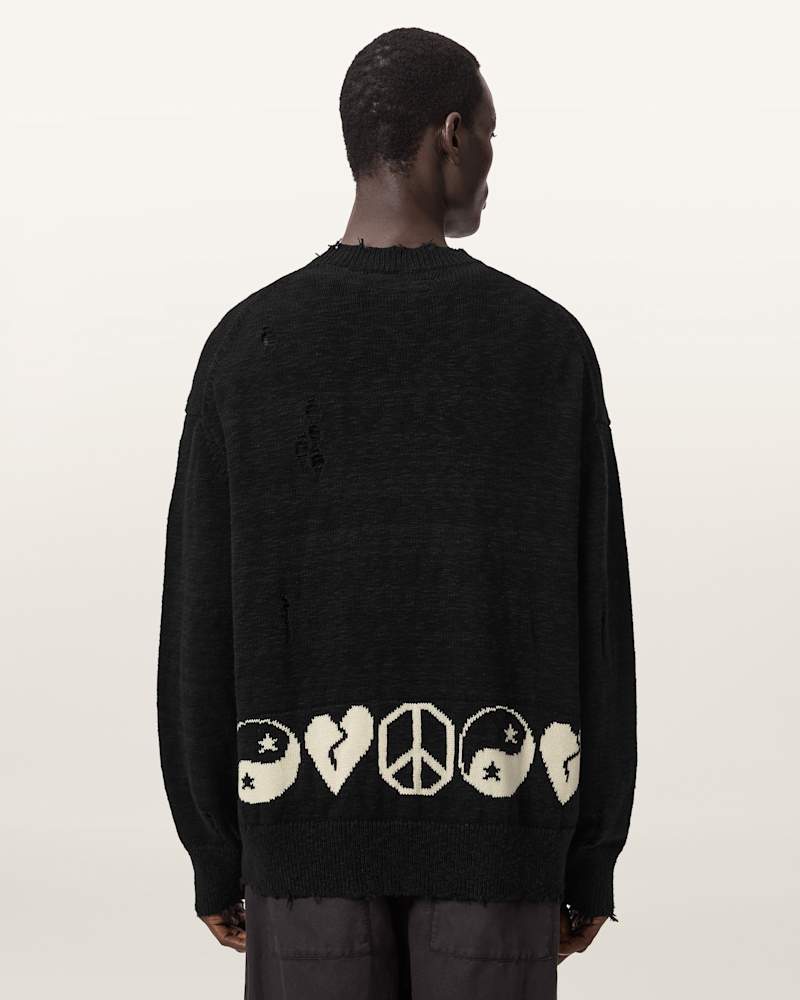 Tabua Oversized Jacquard Cardigan