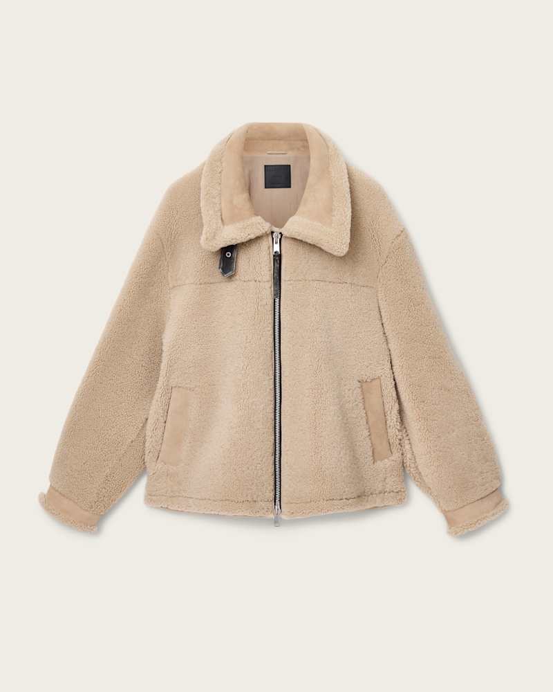Vernon Oversized Shearling Jacket