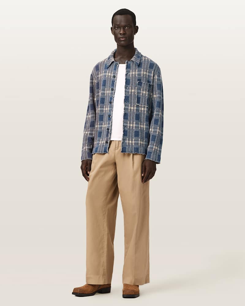 Solmar Knitted Check Cardigan