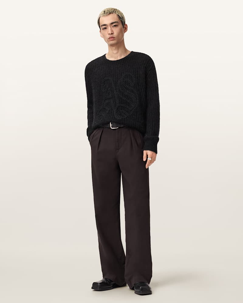 Chainy Embroidered Jumper