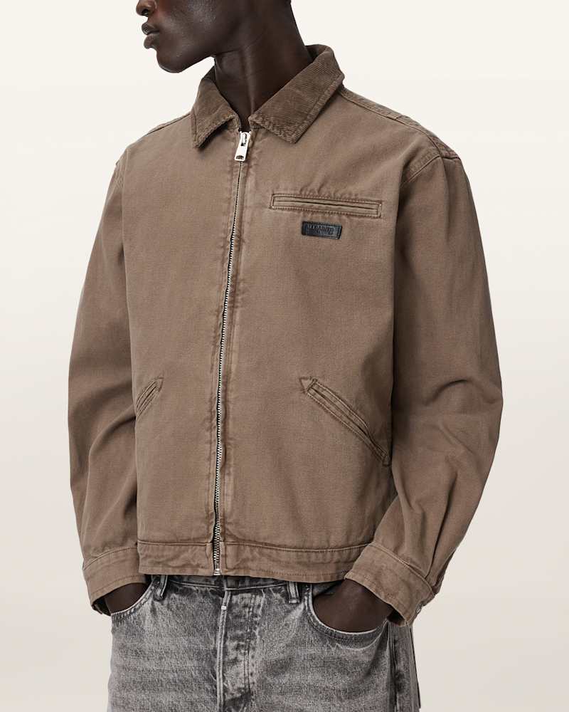 Korey Relaxed Fit Canvas Jacket