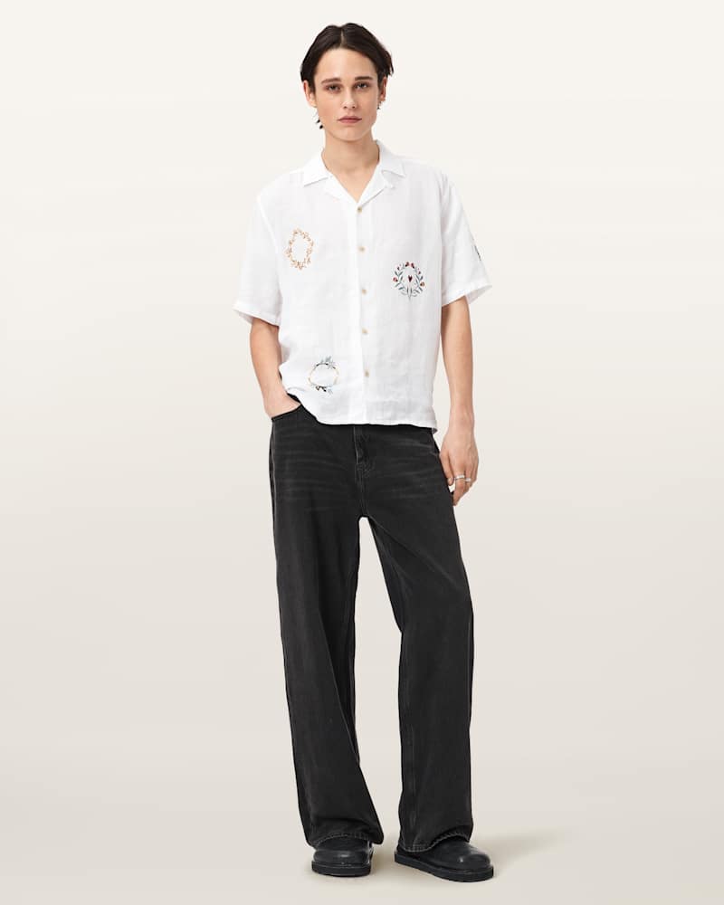 Deck Linen Short Sleeve Shirt