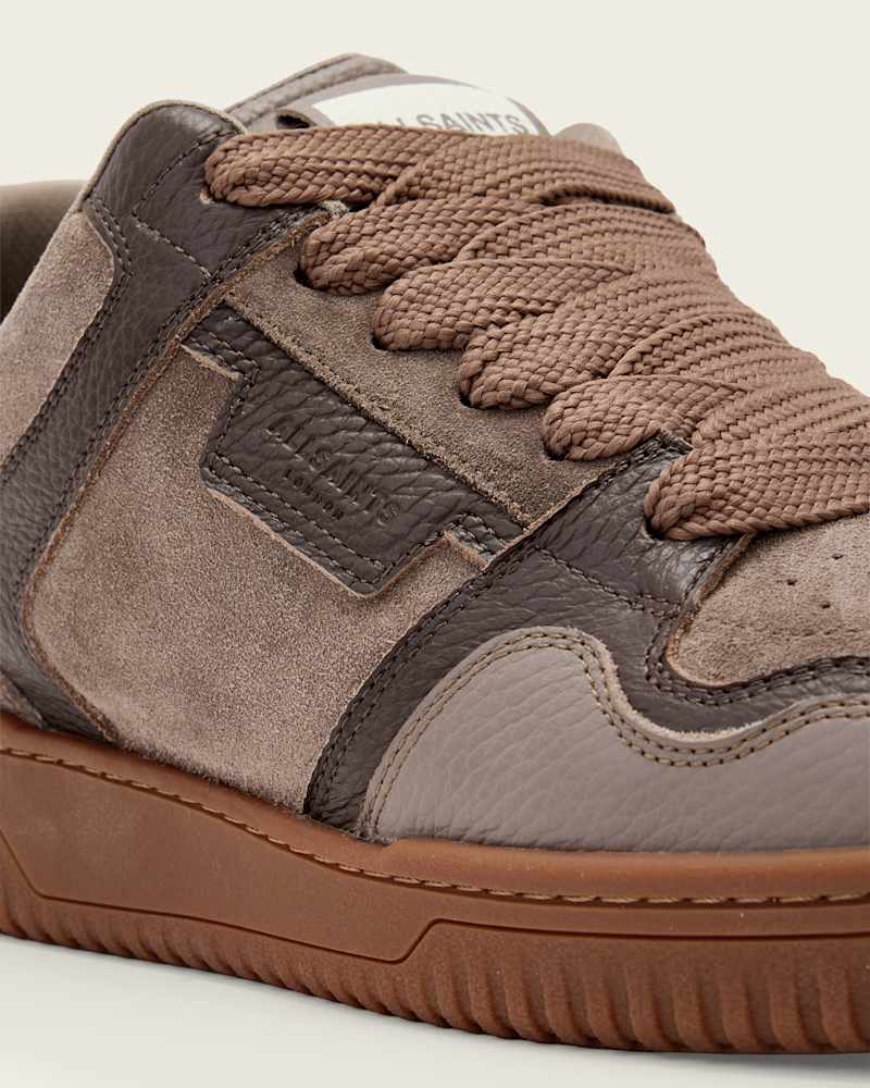 Regan Plus Leather Low Top Trainers