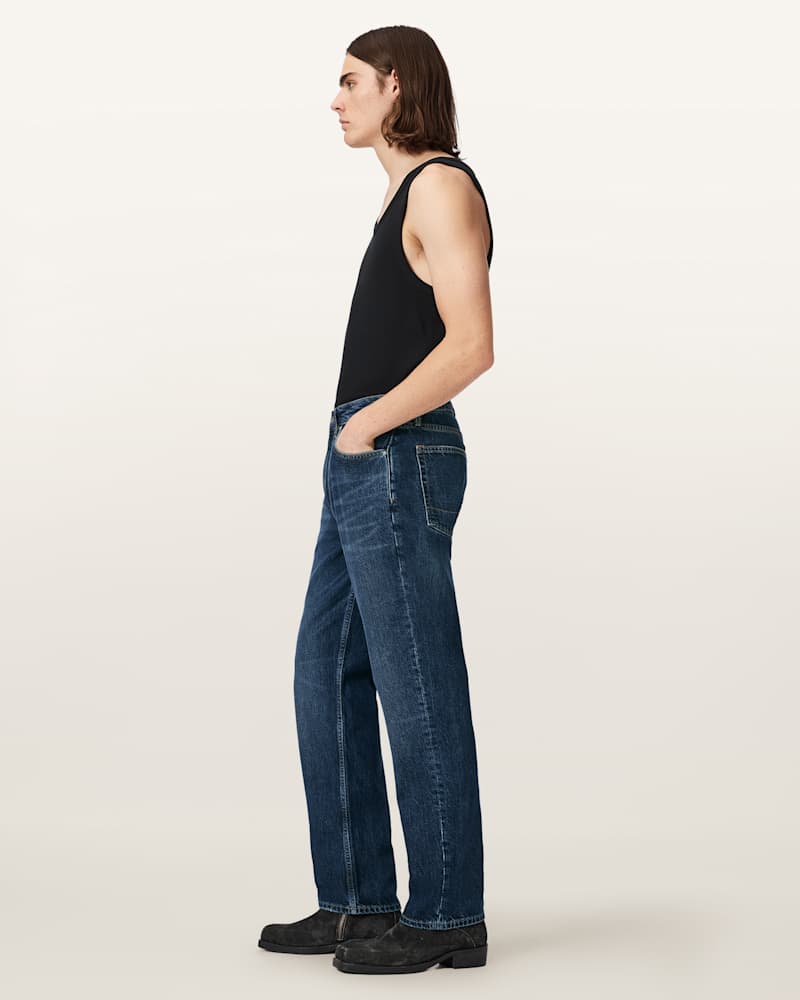 Reid Straight Fit Denim Jeans