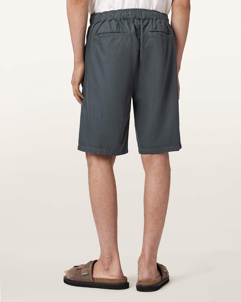 Corbett Relaxed Fit Linen Blend Shorts