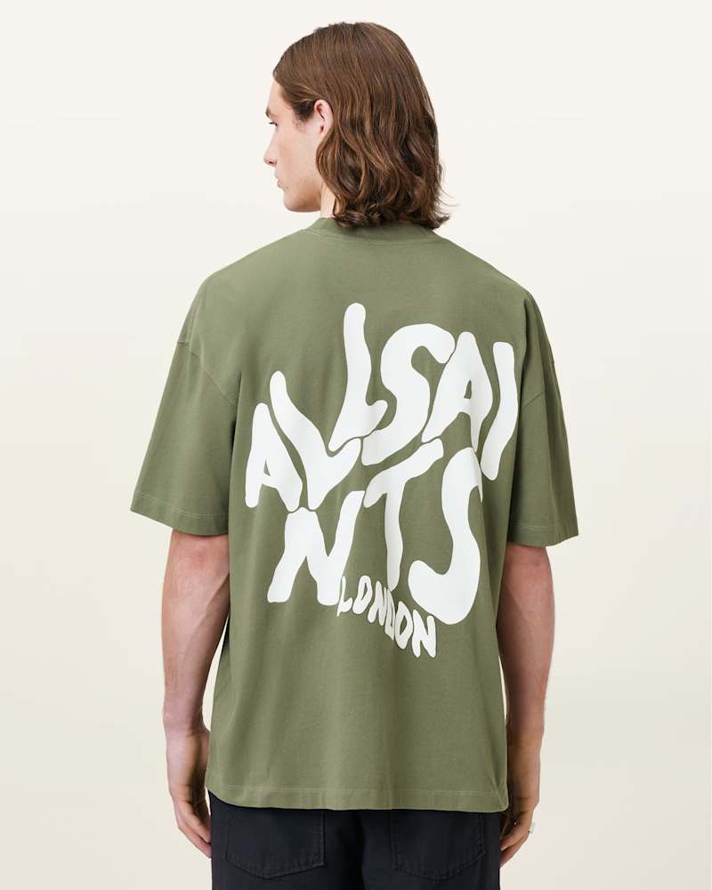 Orlando Logo Print Oversized T-Shirt 