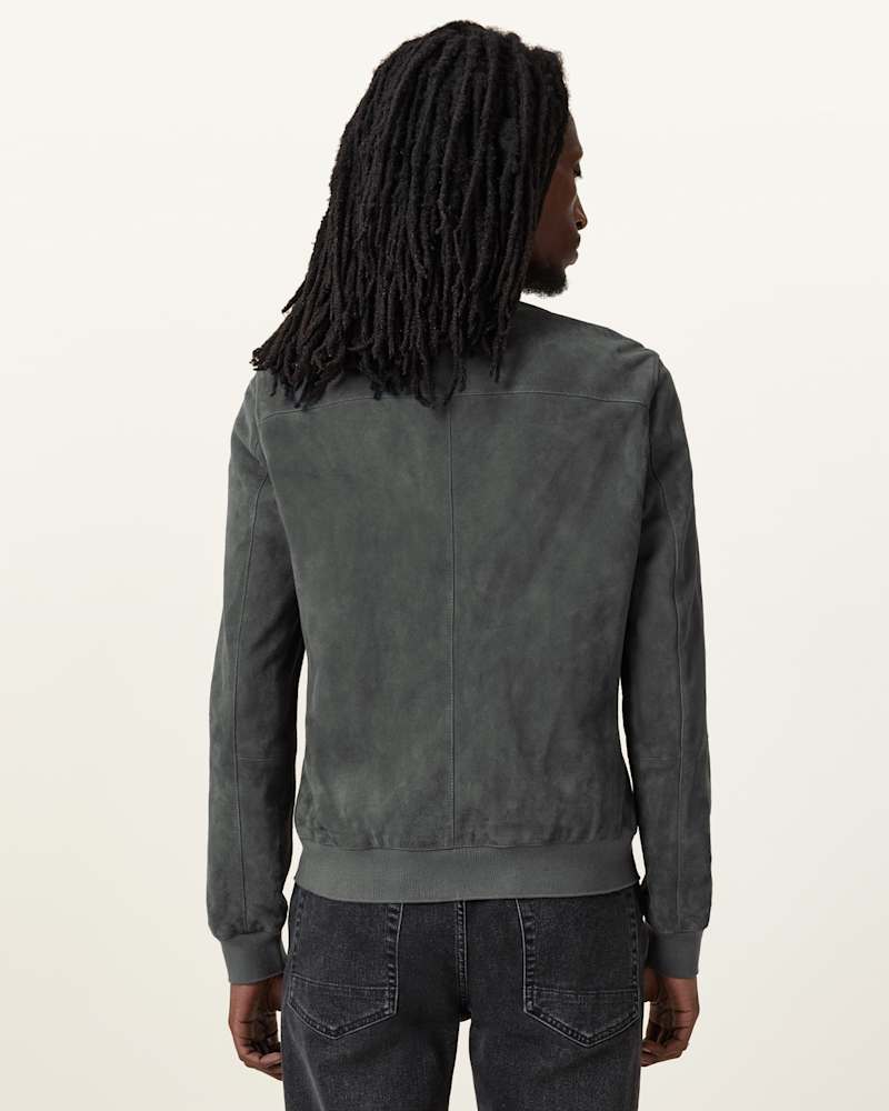 Kemble Suede Bomber Jacket