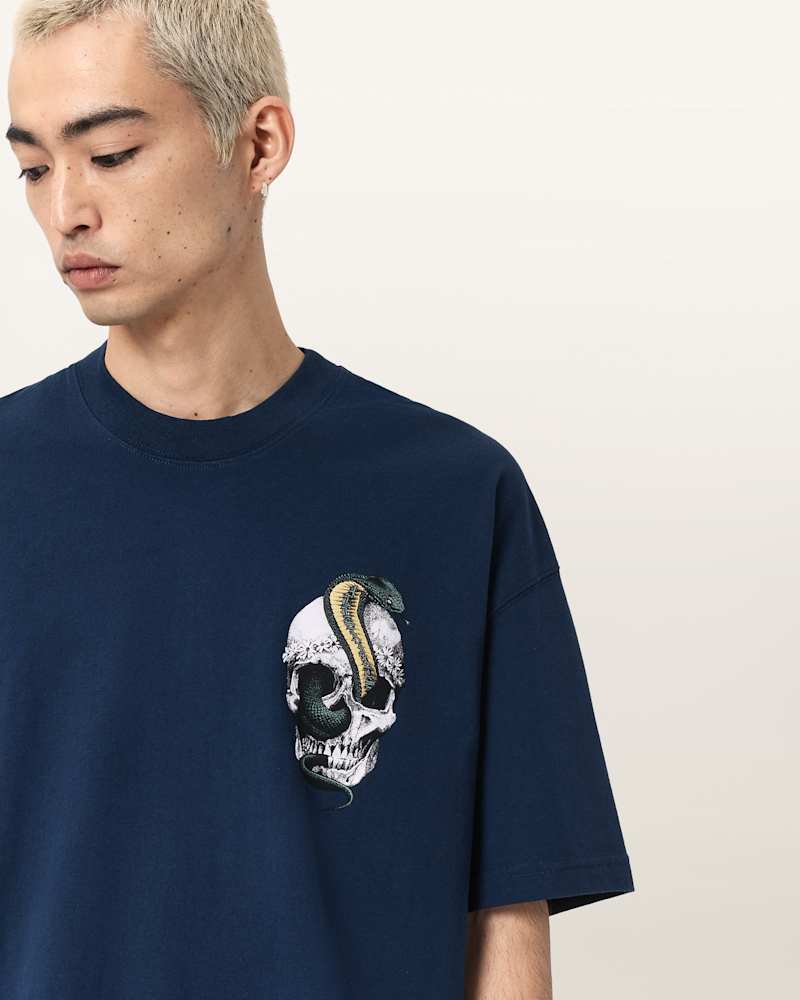 Snakehead Oversized Graphic T-Shirt