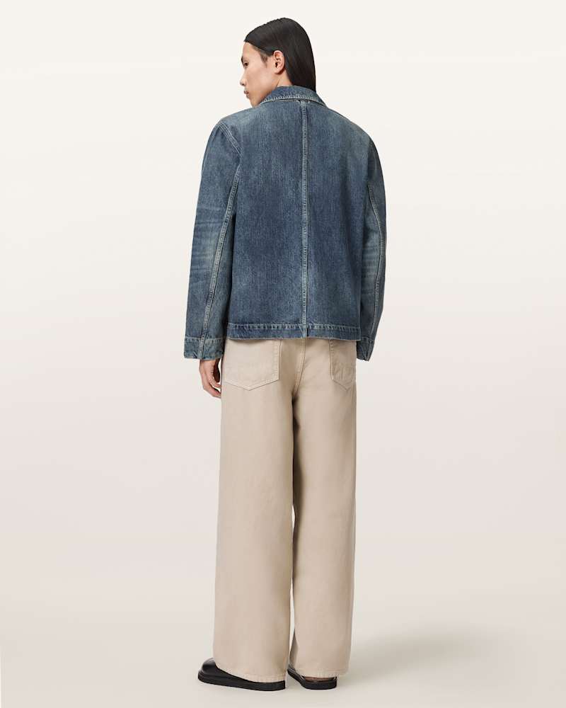 Sabbath Wide Leg Canvas Trousers