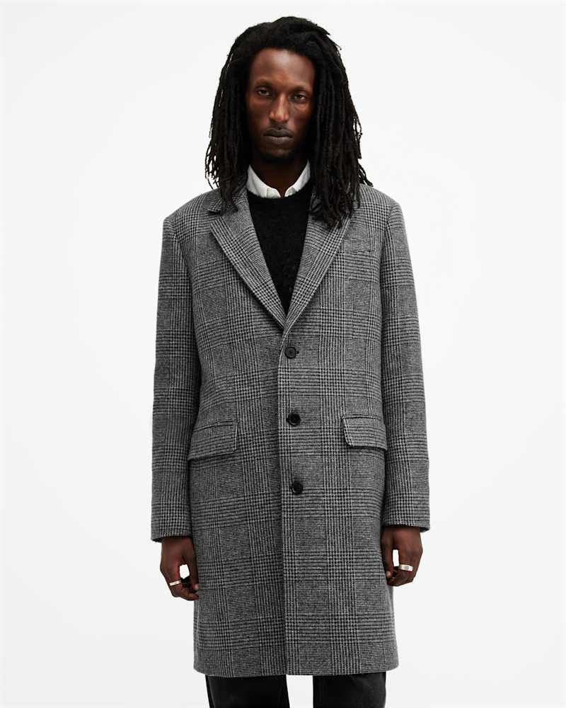 Whitlock Checked Formal Coat