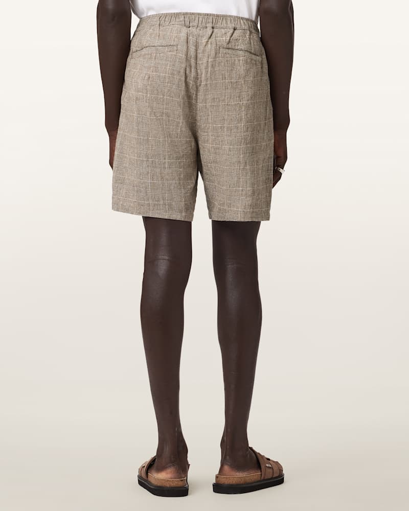 Keal Linen Blend Relaxed Fit Shorts