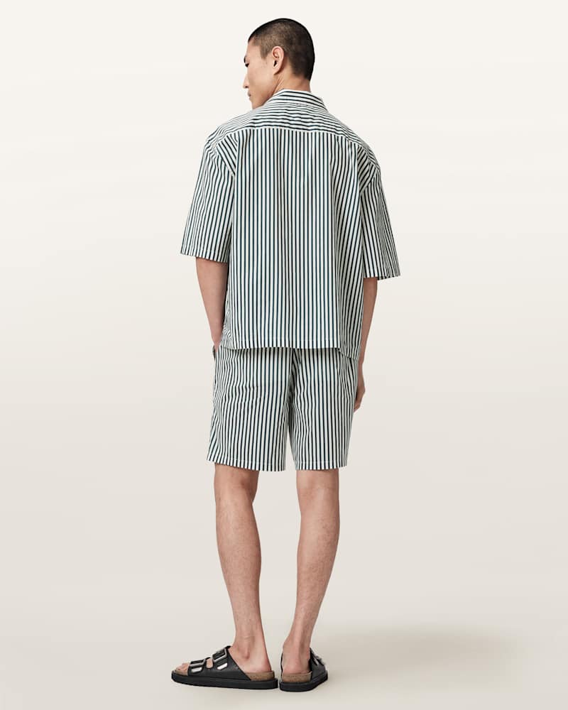 Chopin Straight Fit Striped Shorts