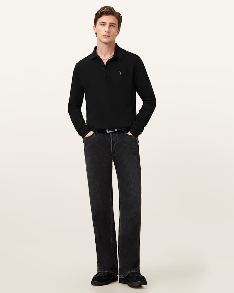 Reform Long Sleeve Ramskull Polo Shirt