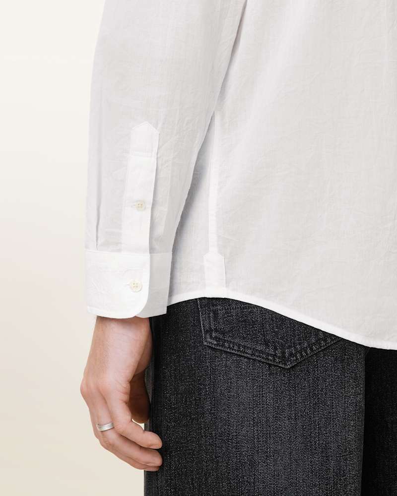 Cassis Long Sleeve Cotton Shirt