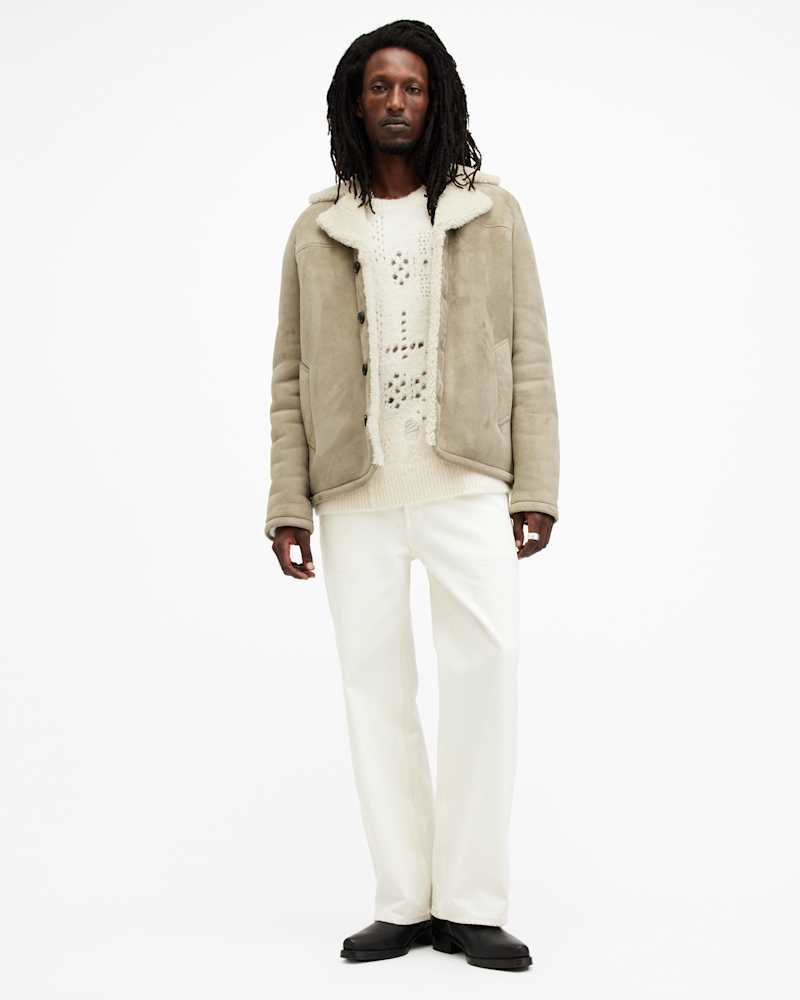 Paulson Relaxed Fit Shearling Coat