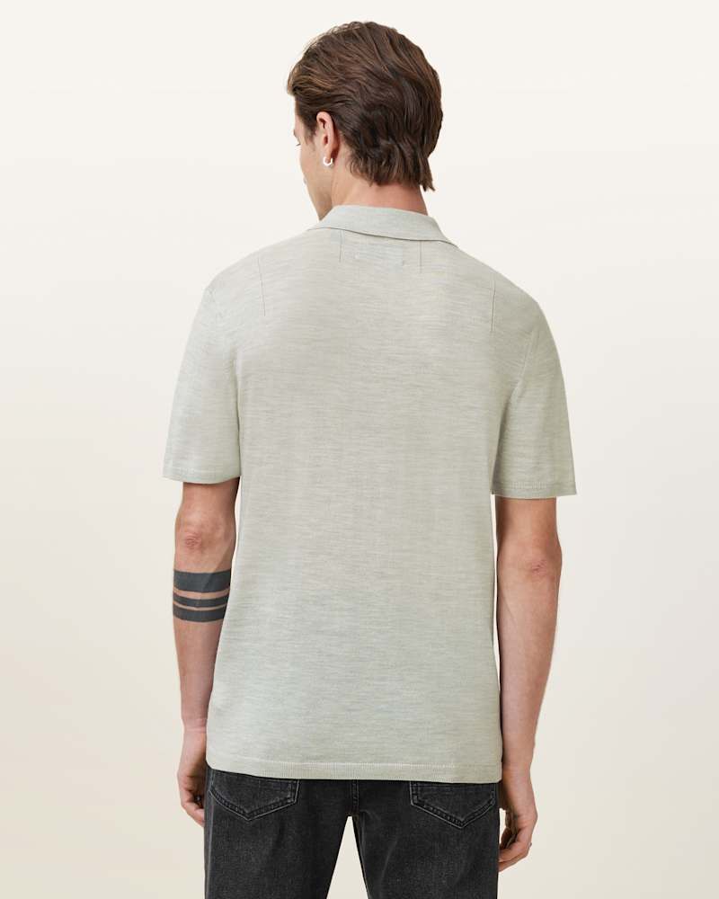 Mode Merino Short Sleeve Ramskull Polo Shirt