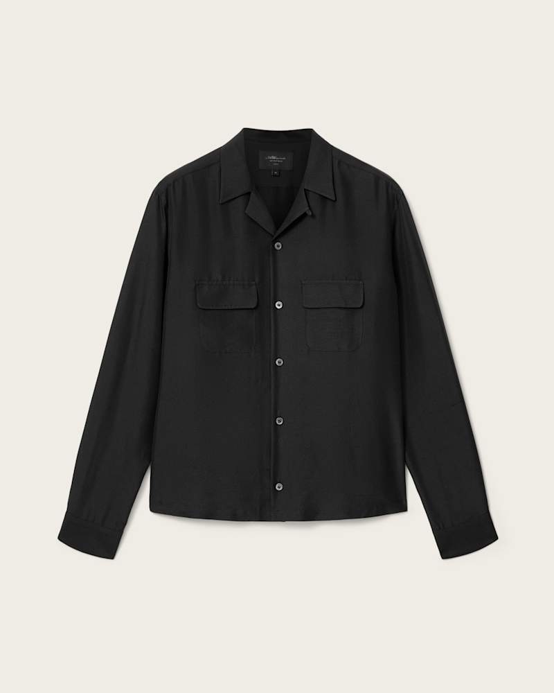 Ravenor Boxy Silk Shirt