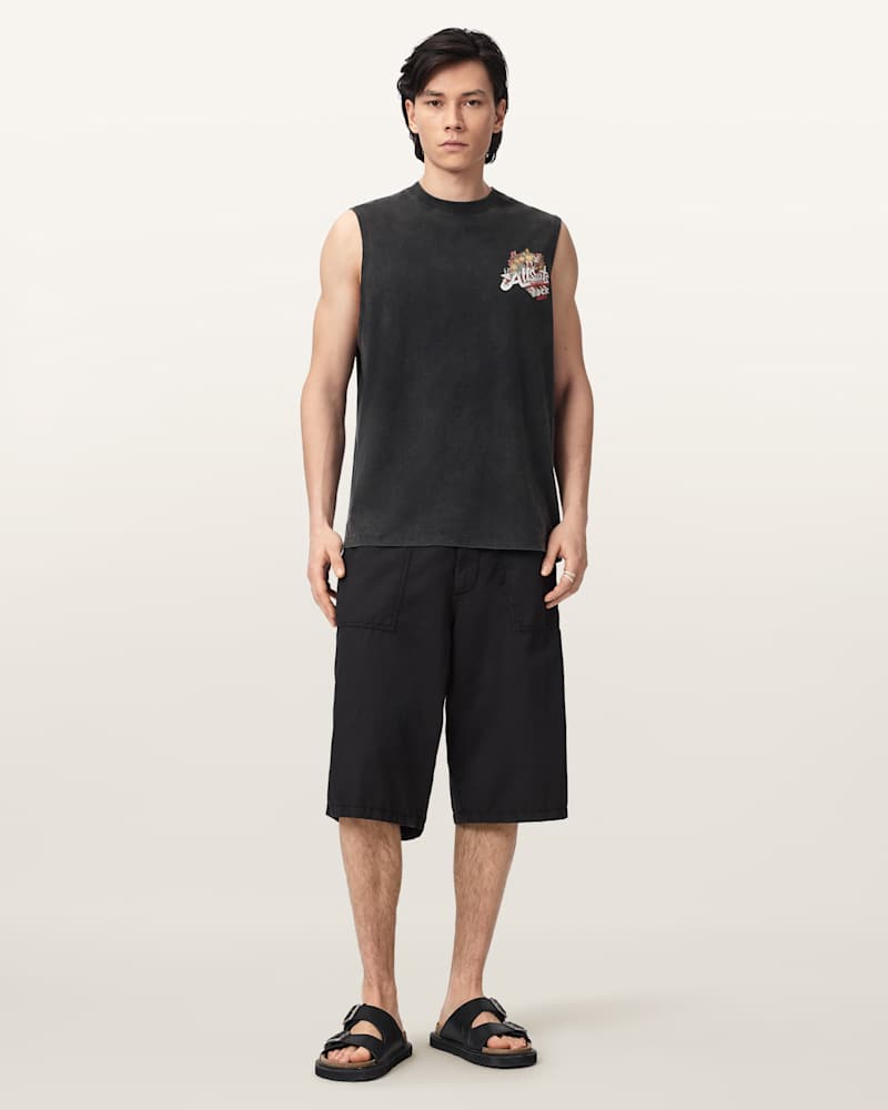 Roque Oversized Sleeveless T-Shirt