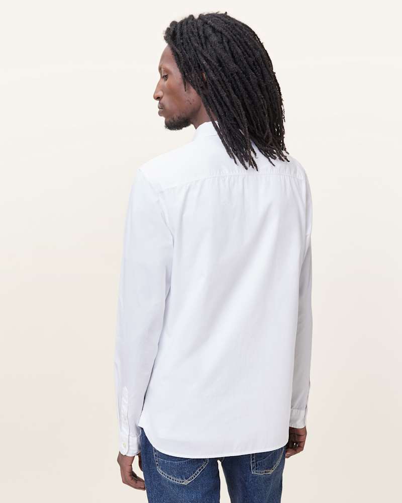 Amante Heart Embroidered Slim Fit Shirt