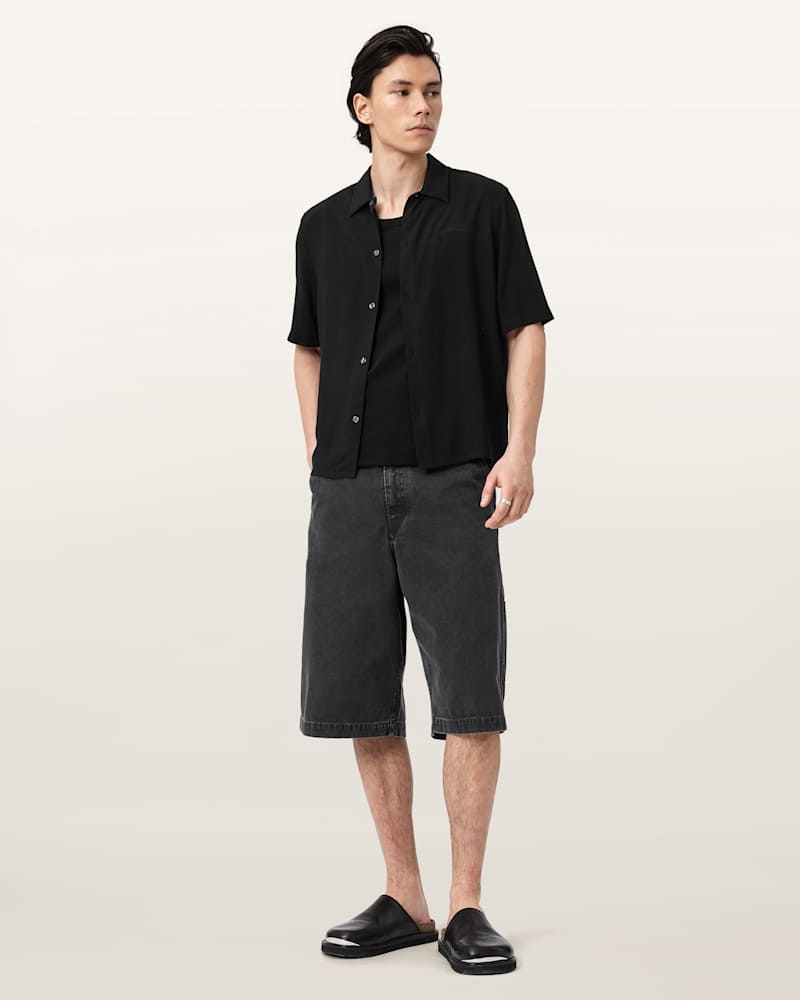 Baron Embroidered Boxy Shirt